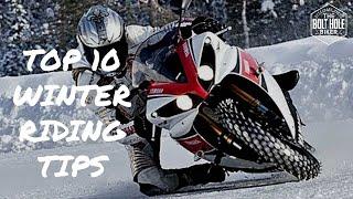 Top 10 Winter Riding Tips For Motorcyclists