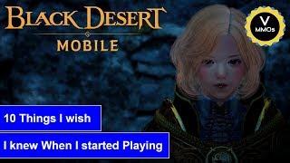 10 things I Wish I Knew When I Started Playing Black Desert Mobile Global