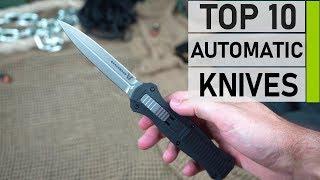 Top 10 coolest Automatic Knives | Best Spring Assisted Knife