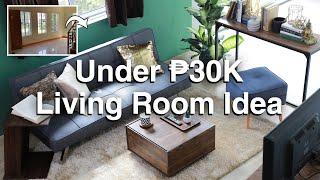 Under ₱30K Living Room Idea | MF Home TV