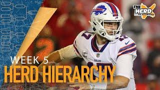 Herd Hierarchy: Colin ranks the top 10 teams in the NFL after Week 5 | NFL | THE HERD