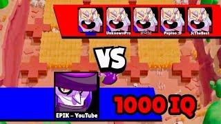 1000 IQ MORTIS vs -10 IQ | Brawl Stars Funny Moments & Glitches & Fails #2