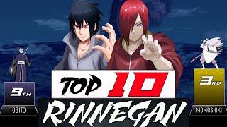 TOP 10 RINNEGAN USERS - AnimeScale