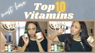 Top 10 vitamins for immune system & a healthy body