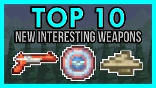 TOP 10 New Interesting Weapons That Were Added in Terraria 1.4