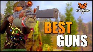 Top 10 Best Guns in State Of Decay 2 - Suppressed Shotgun, Revolver & More! (SOD2 Best Weapons)