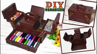 HOW TO MAKE AN ORGANIZER FOR NEEDLEWORK // creative ideas