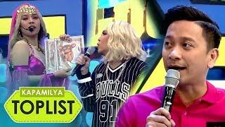 10 times Vice Ganda tried to 'ship' Genie-Nga & Jhong as the newest loveteam in Showtime | Toplist