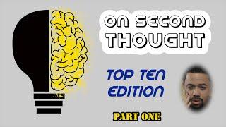 ON SECOND THOUGHT PODCAST - Top 10 Hands - Poker Out Loud - Solve For Why TV