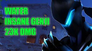 WATER INSANE GENJI GAMEPLAY 23K DMG - TOP 500 OVERWATCH