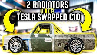 How To: Cooling System for a Tesla Swapped Squarebody  - Electric C10 Ep. 13