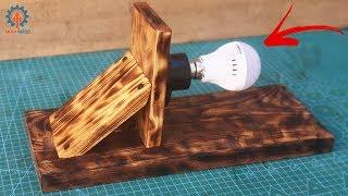 فكرة ابداعية ومذهلة " سوف تبهرك ..! DIY Wooden Wall Lamps