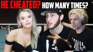 xQc Discusses the Faze Banks Cheating on Alissa Violet Scandal with Hasan & Poke