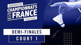 Championnats de France de Badminton 2020 – Demi-Finale – Court 2