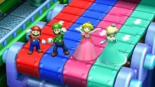 Mario Party The Top 100 MiniGames - Mario Vs Peach Vs Rosalina Vs Luigi (Very Hard Difficulty)