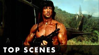 TOP SCENES FROM RAMBO: FIRST BLOOD PART II - Starring Sylvester Stallone