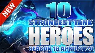 2020 NEW 10 Strongest Tank Heroes Best For Ranking in Mobile Legends Before Yi | Ask VeLL