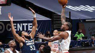 Clippers Spoil Towns T-Wolves Return! Kawhi 36 Points! 2020-21 NBA Season