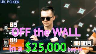 Poker Breakdown: Badziakouski and Mateos Make Some OFF THE WALL Decisions in a 25k!