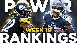 NFL Power Rankings: Week 18 | Changes in the Top 10 + Who's Number 1?! (FantasyPros.com)