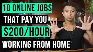 10 BEST Online Jobs That Pay $20-$200 Per Hour (In 2020)
