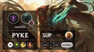 Pyke Support vs Leona - KR Master Patch 10.1