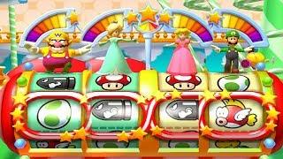 Mario Party  Top 100 - MiniGames - Peach Vs Rosalina Vs Luigi Vs Wario (Master CUP)