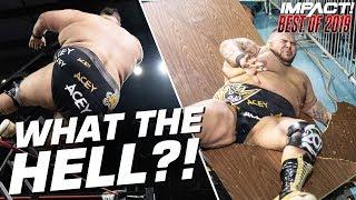 Tessa Blanchard Dumps Acey Romero THROUGH A TABLE! | IMPACT Wrestling Best Of 2019