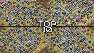 *TOP 10* TH13 WAR BASES WITH LINK!!