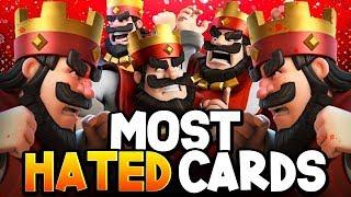 Top 10 Most HATED Cards in Clash Royale! (2020) 