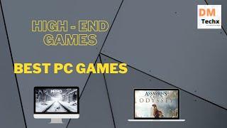 Best PC | Laptop Games for High-End Gaming | Top PC Games 2021 | DM Techx