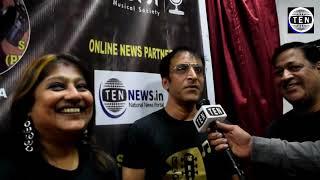 Sanjay & Sanjukta Kakkar interacts with Ten News at their Musical Event "Dosco King Bappi Lahiri"