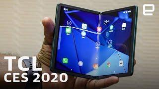 TCL foldable concept and 10 Series first look at CES 2020