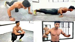 10 min Full Body workout at Home//No gym