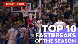 Top 10 Fastbreaks | 2021-22 Turkish Airlines EuroLeague