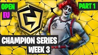 Fortnite FNCS Week 3 DUO EU OPEN Part 1 Highlights Fortnite Champion Series