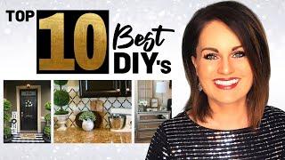 Absolute Top 10 BEST DIY Home Decor Projects ON A BUDGET 2019!