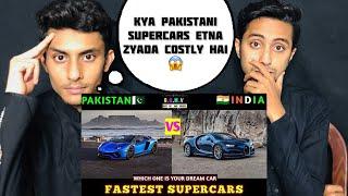 India vs Pakistan Top 10 Superfast cars | Brown guy reaction |