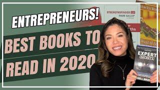 TOP BOOKS TO READ FOR ENTREPRENEURS IN 2020