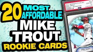 TOP 20 Most Affordable Mike Trout Rookie Cards to Invest in Today!