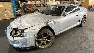 I Bought a Crashed JDM Supra In Japan!