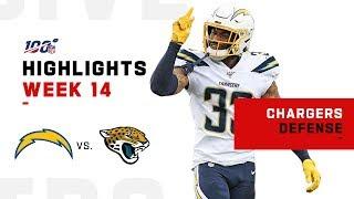 Chargers Defense Holds Jaguars to 10 Points | NFL 2019 Highlights