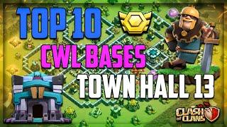 New Top 10 TH13 WAR/CWL/LEGEND Base Link 2021 | All Time Best TH13 War Base Link Anti Everything