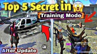 Free Fire Top 5 Secret in Training Mode After Update | Training Mode Bugs & Glitch | part 2