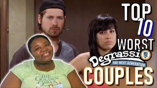 top 10 WORST degrassi couples