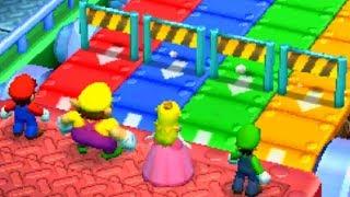 Mario Party Top 100 - MiniGame Battle - Mario vs Luigi vs Peach vs Wario