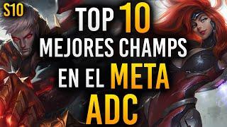 TOP 10 MEJORES ADC en el META | Guía LOL S10