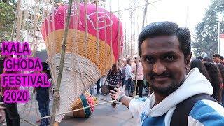 KALA GHODA ART FESTIVAL 2020 || BIGGEST SPINNING TOP ( BHAVRA ) OF THE WORLD