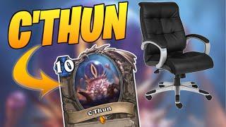 Deck Doctoring C'thun Druid with CHAIR SPINS | C'thun Druid | Descent of Dragons | Wild Hearthstone