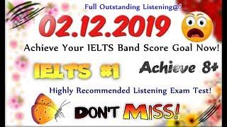 IELTS LISTENING PRACTICE TEST 2019 WITH ANSWERS | 02.12.2019